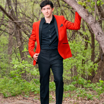 Josh Senior Portraits at Arbor Hills Nature Preserve